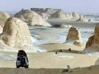 Desert blanc en egypte